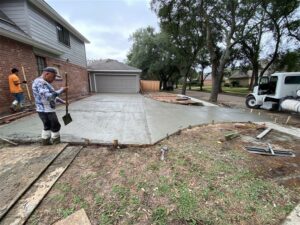 Pouring your next concrete driveway